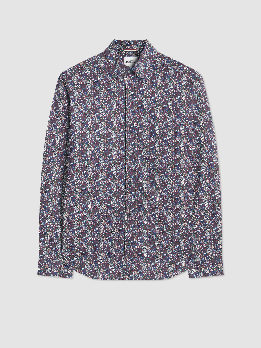 Chemises Ben Sherman Winter Floral Violette | UXG-77731464